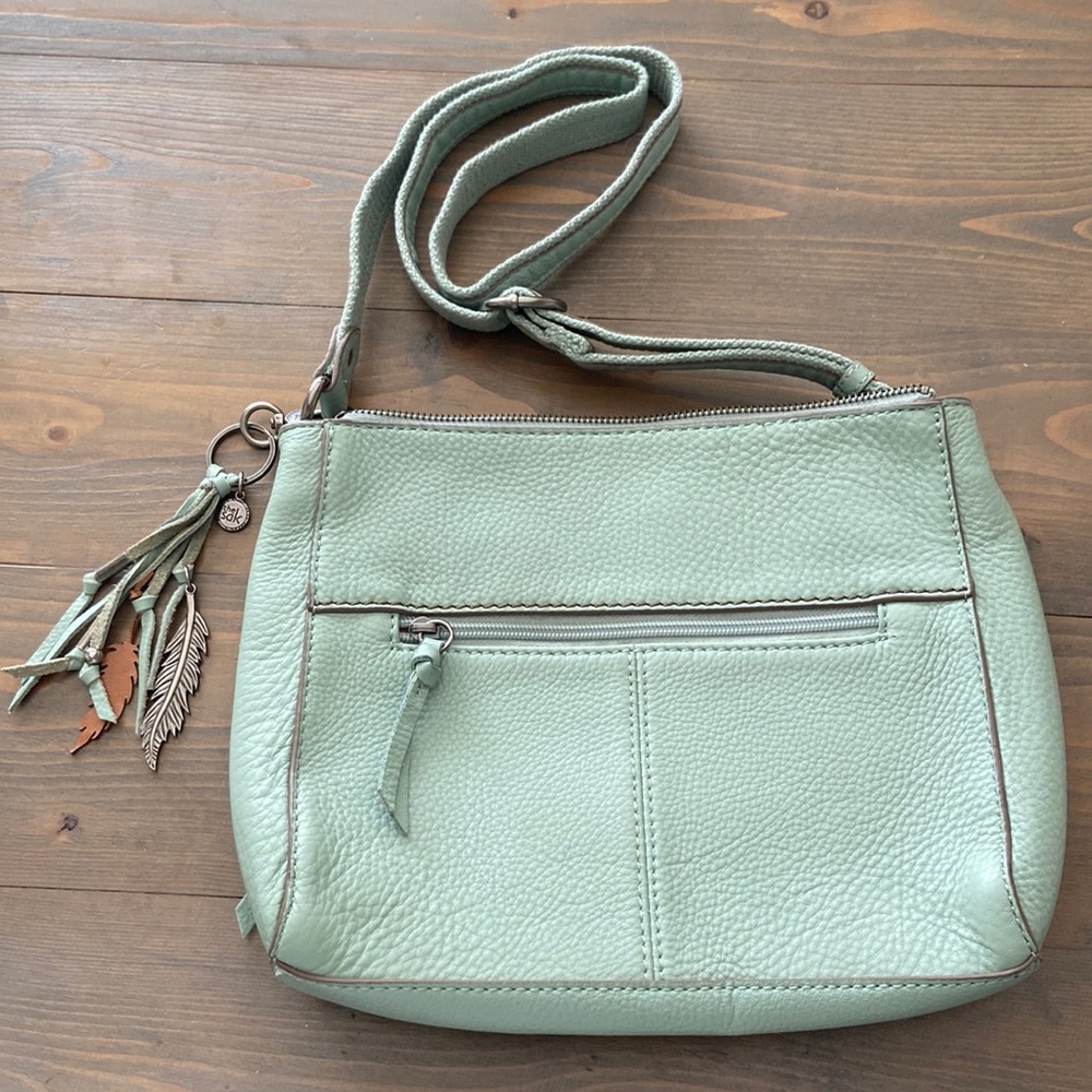 The Sak crossbody purse light green